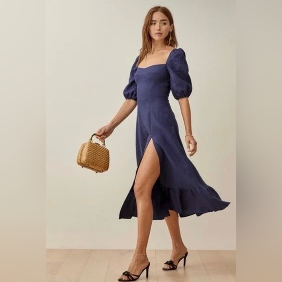 Reformation Belgium Linen Dress - Picture 2 of 5